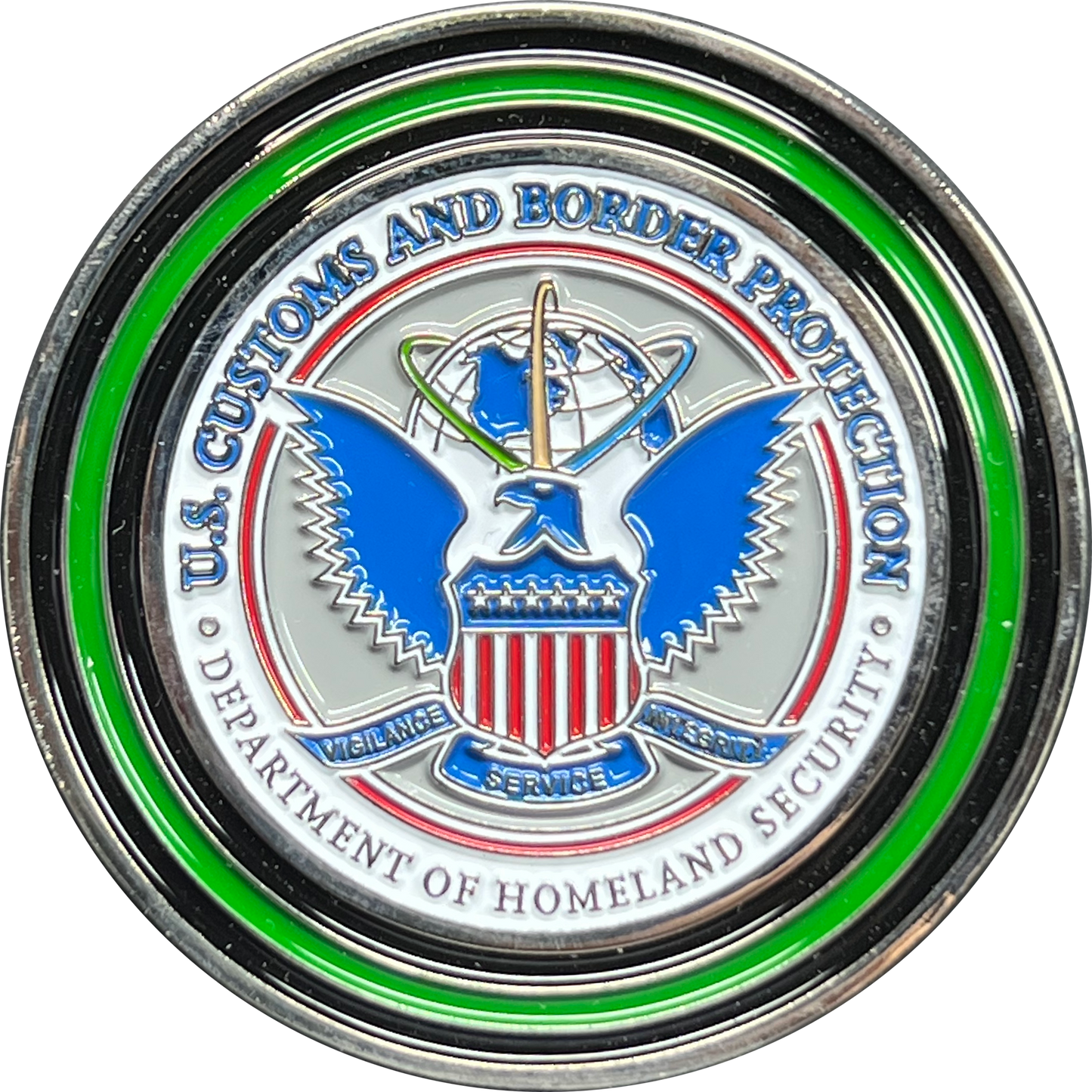 EL9-001A CBP Border Patrol Agent Commemorative America's Front Line Official Police Week 2022 release BPA