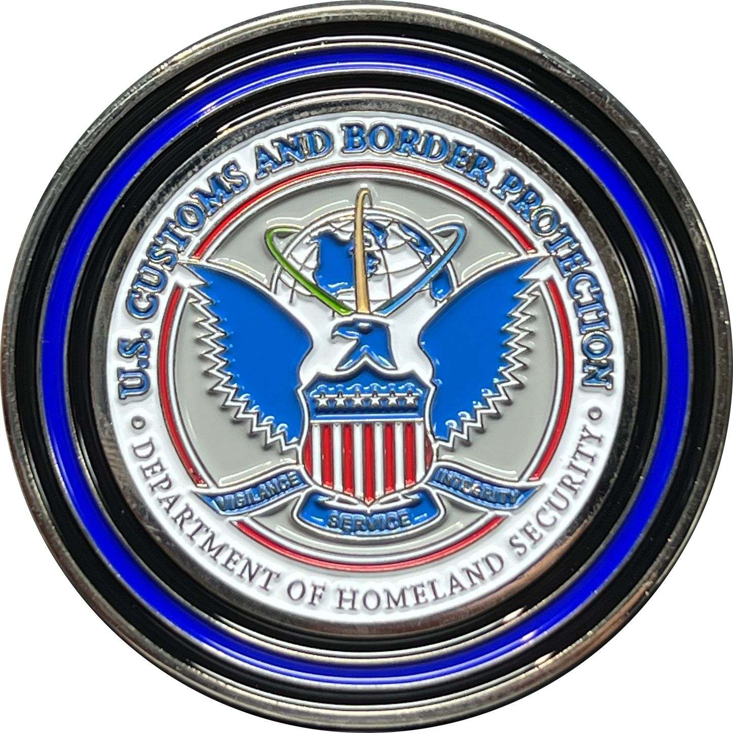 EL9-001B CBP officer Field Ops Commemorative America's Front Line Official Police Week 2022 release Field Operations CBPO