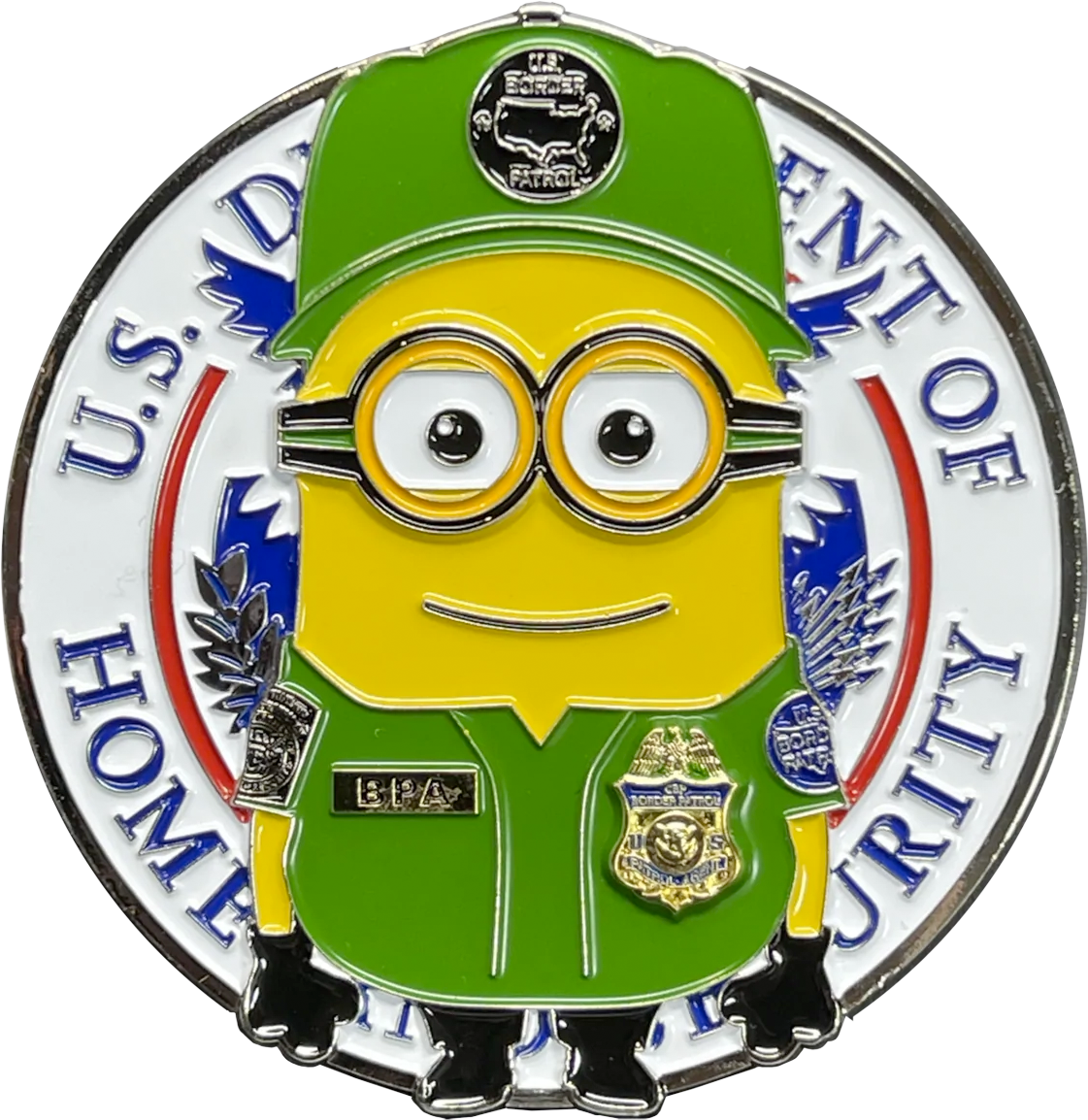 G-008 Border Patrol Agent Honor 1st Thin Green Line Hero BPA Challenge Coin