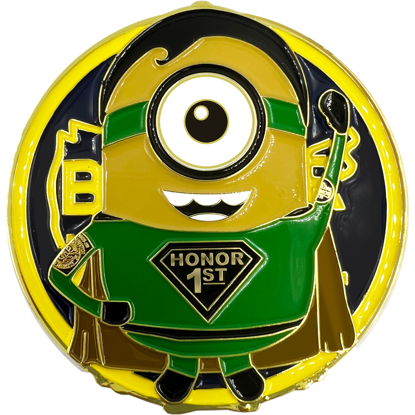 G-008 Border Patrol Agent Honor 1st Thin Green Line Hero BPA Challenge Coin