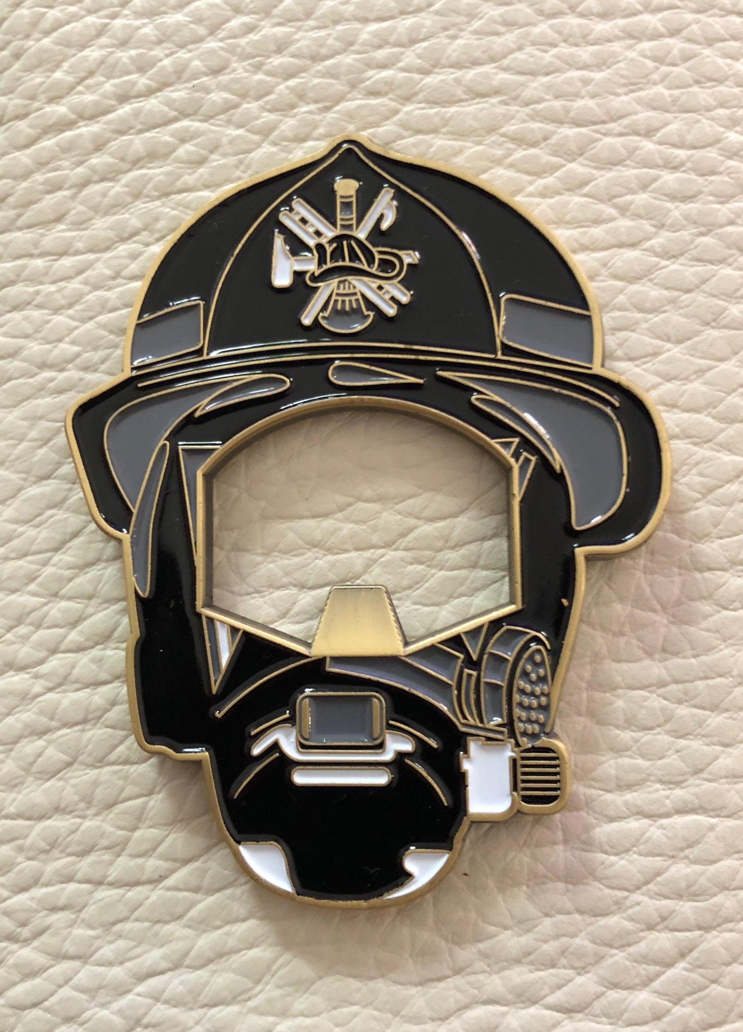 GL11-007 Firefighter Set: Challenge Coin and Keychain (Fireman First Responder) Bottle Opener fighter