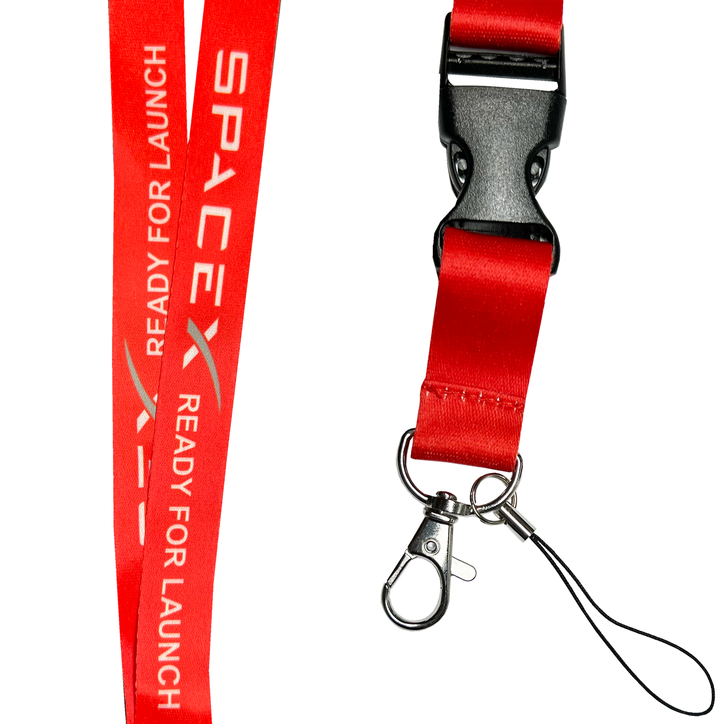 DL12-010 SpaceX Launch Crew Lanyard ID Card holder or Keychain school student 31 inch with Space X