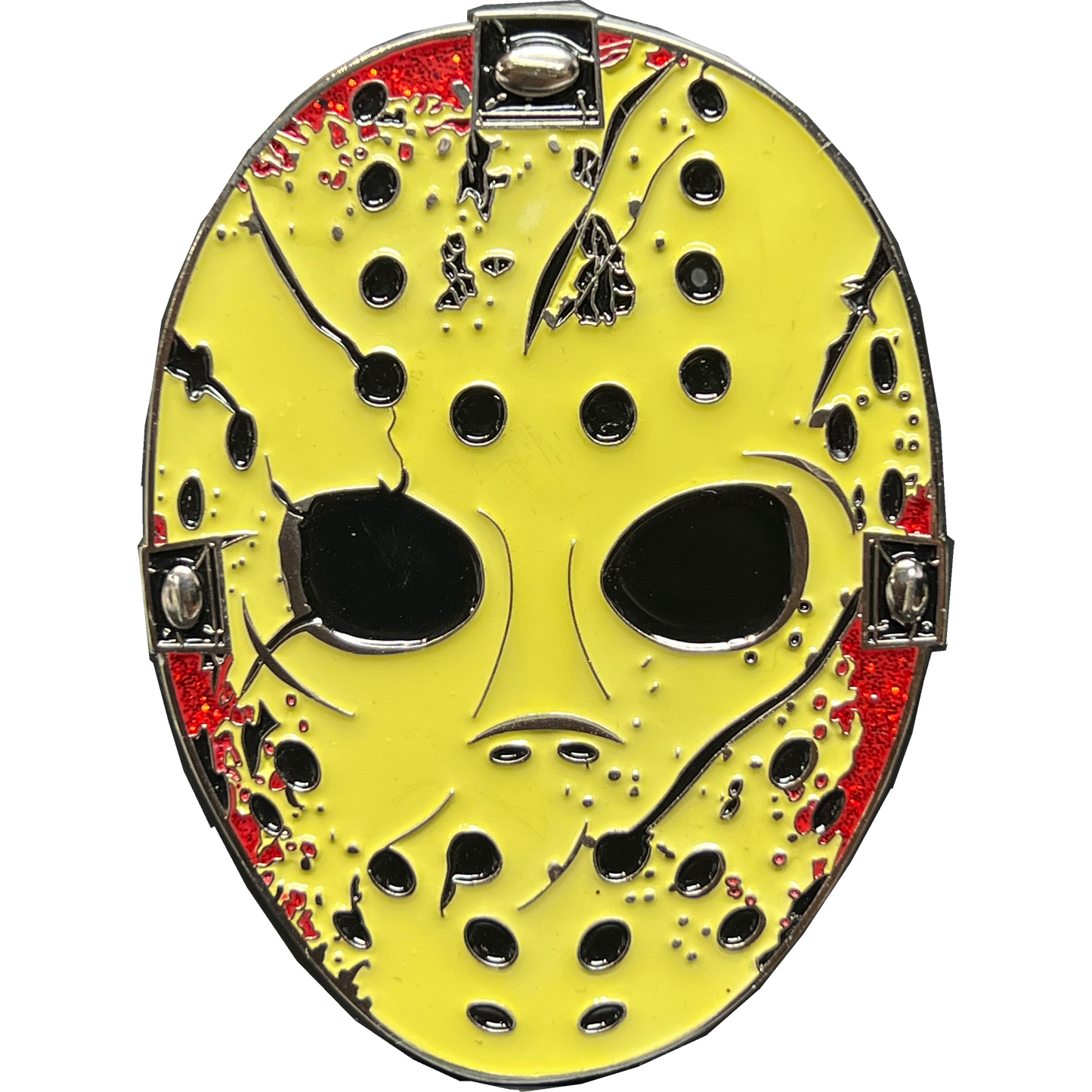EL11-005 Jason Voorhees Challenge Coin Friday the 13th Movie Poster