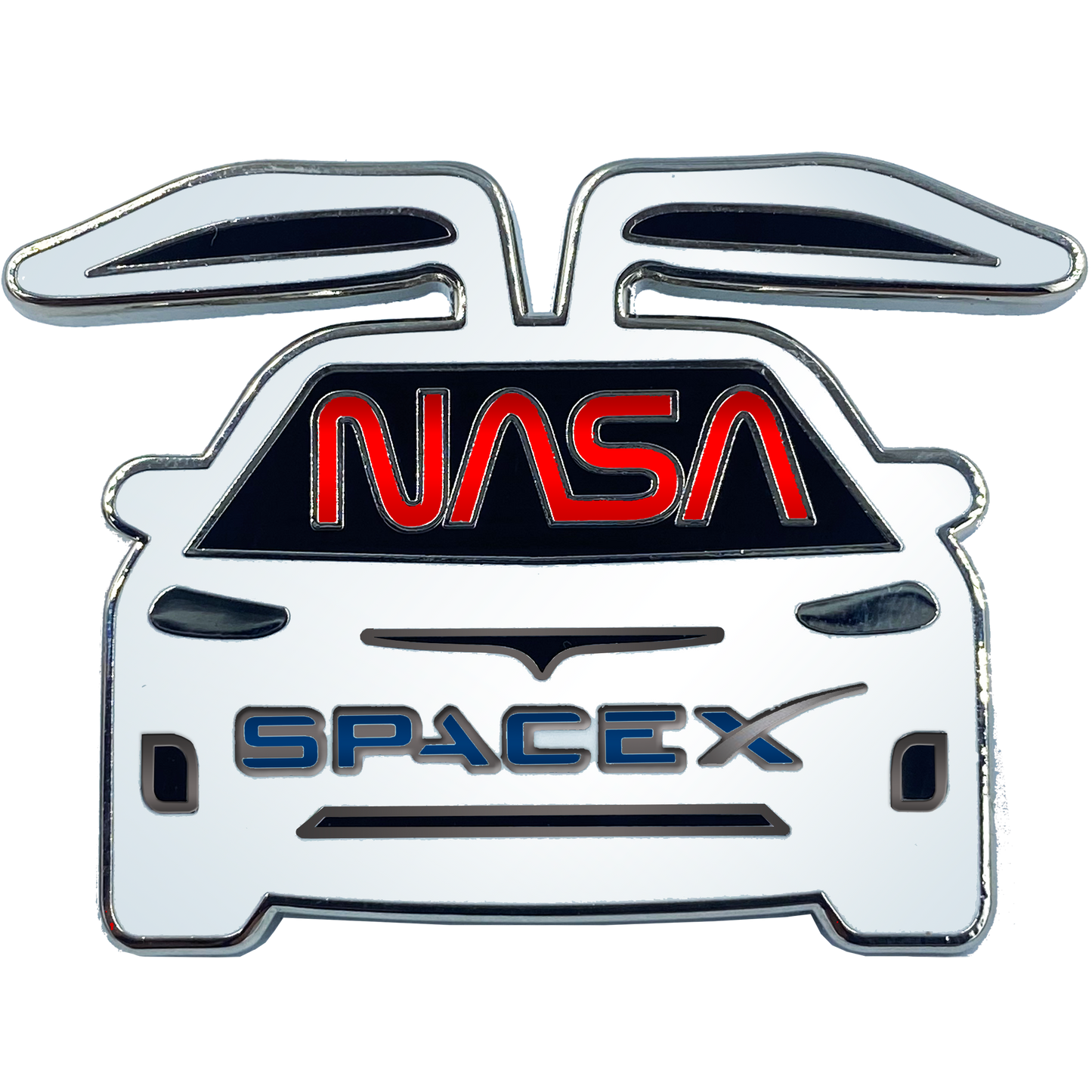 CL11-03 SpaceX Nasa Tesla Demo-2 Mission Launch Pin
