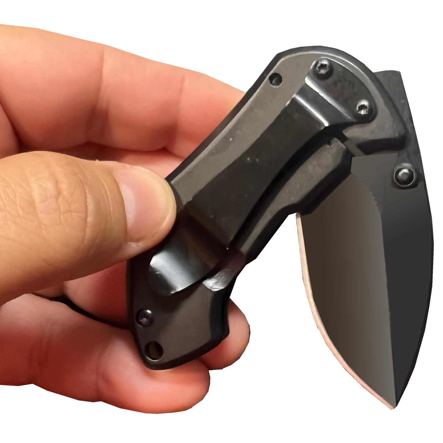 DL13-002 Florida Department of Law Enforcement Tactical Frame Lock tool with pocket clip FDLE Police Tactical Knife