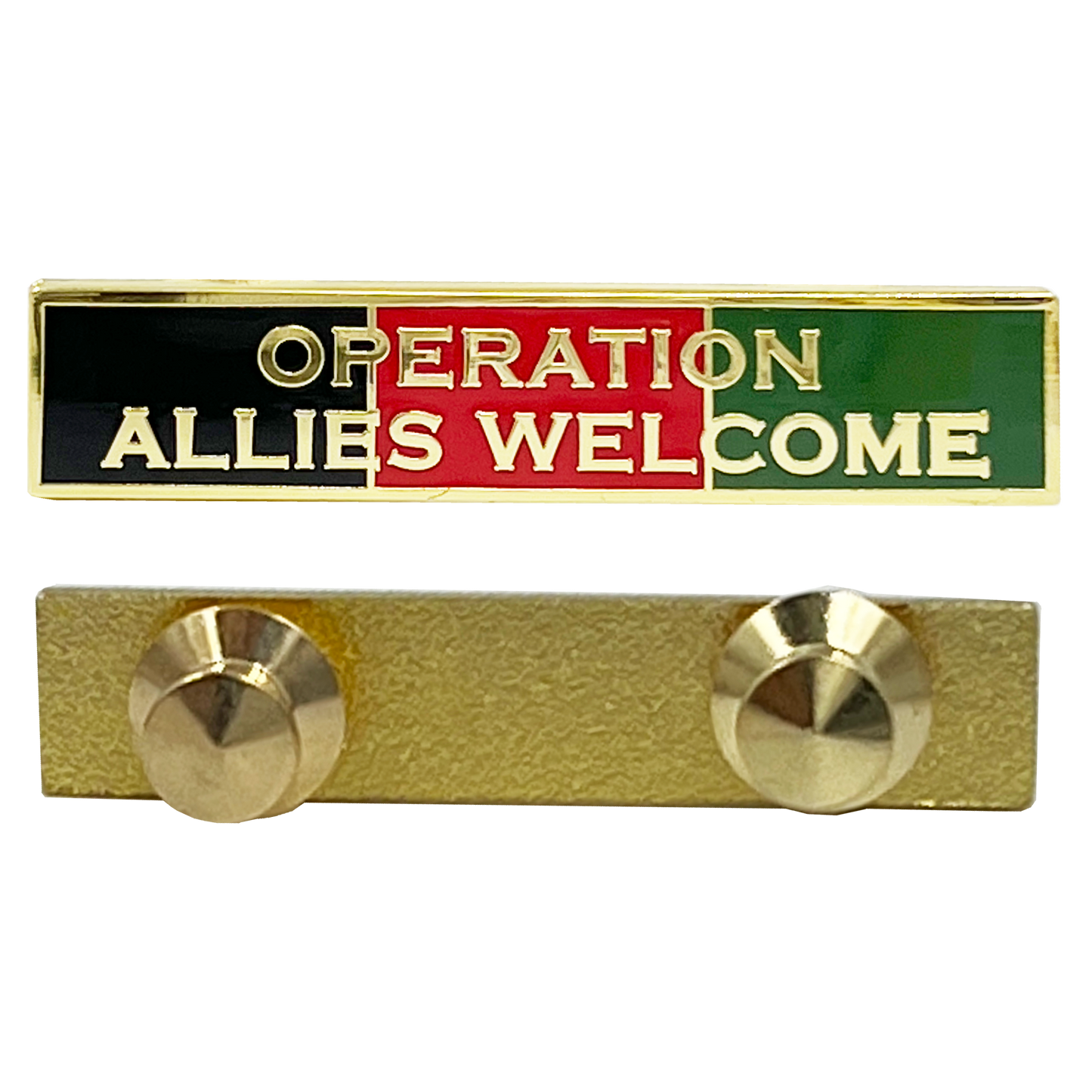 EL13-005 Operation Allies Welcome AFGHAN Unit Citation Commendation Bar Pin Police CBP