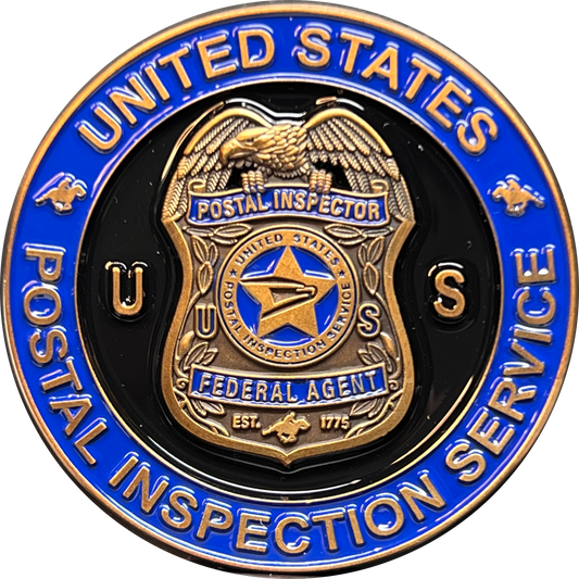 GL11-002 Mail Carrier Handler Inspector Mailman Challenge Coin
