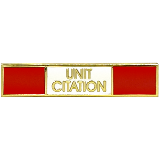 PBX-002-E Commissioner's Unit Citation Commendation Bar Pin Reverse color scheme Police CBP Field Operations Field Ops OFO CBPO