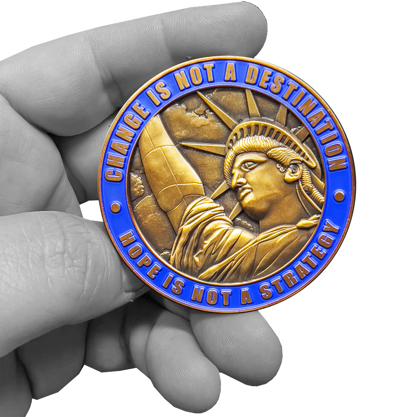 GL7-01 Rudy Giuliani America's Mayor Challenge Coin NYPD NYC Mayor 9/11